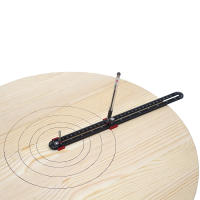 Compass De Bricolaje Herramienta De Dibujo Circular Precisión Alta Regla De Medición Grafito De Precisión Para Trabajos De Madera - details 6