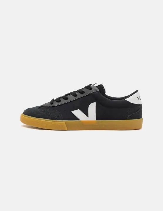 Zapatillas Veja Volley Negro Blanco Natural - Diseño Elegante - 1