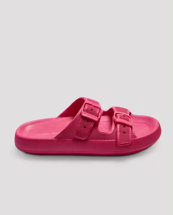 Ysabel Mora - Chanclas de playa hebillas antideslizantes extra comfort fucsia - 1
