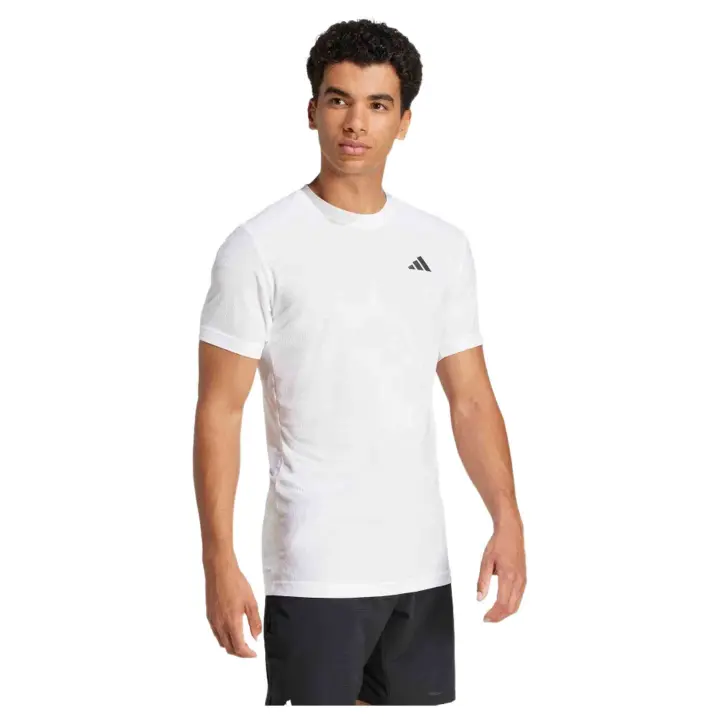 Camiseta de Manga Corta Adidas  para hombre en color blanco - 1