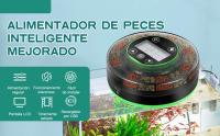 Alimentador automático de peces para acuario, dispensador automático de alimentos con temporizador, alimentador recargable con Cable USB, pantalla LCD - details 1