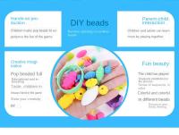 Kit De Joyería DIY Para Niñas Con Perlas Pop Creativas Y Colores Brillantes Para Crear Pulseras Y Accesorios De Moda Juguete Educativo Para Niños - details 1