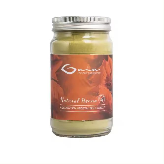 GAIA Henna Natural 175g 4 Aplicaciones Color Cobrizo - 1