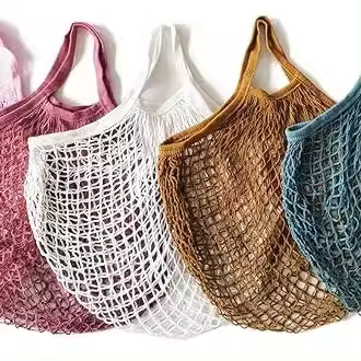 Bolsa de Malla reutilizable with ASA Larga para Como Bolso de mano portátil, se puede ir al hombro - 1