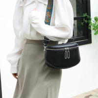 Bolso De Hombro Para Mujer En Cuero Genuino Alta Calidad Cuero De Vaca Bolso De Moda Bolso Mensajero Diseñador De Cierre De Cremallera - details 7