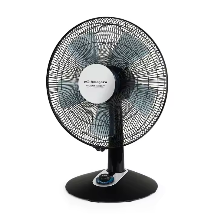 Ventilador de sobremesa silencioso Orbegozo TF 0149, modo silent y turbo, oscilación automática, inclinación regulable, 40 cm de diámetro, 60 W - 1