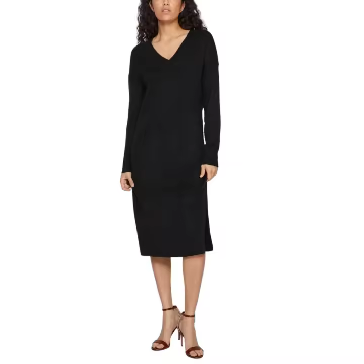 VIMAV-NECK L/S Black Beauty - 1