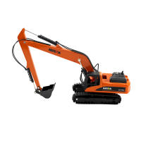 Modelo De Camión Excavadora De Brazo Largo HUINA 7122 1/50 Aleación Metal Vehículo De Construcción Juguete Para Niños Regalos Sin Batería - details 0