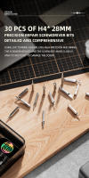 JAKEMY JM-8189 Kit De Destornilladores Magnéticos De Precisión En CR-V Para Reparación De Cámara De Móvil Gafas Herramientas Manuales Multifuncionales Con Cabezales SLOTTED Phillips TORX HEX Y-Type - details 3