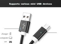 Cable USB Mini Para Carga Rápida Y Transferencia De Datos Compatible Con Cámara Digital HDD MP3 MP4 DVR GPS Cable A-B USB - details 1