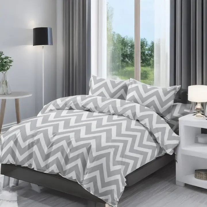 Panda Home Juego Funda Nórdico Cama para cama 90, 105,135,150,180cm para edredón 3 o 4 Pieza,Poliéster 100% Microfibrar, Funda nórtica sábana Bajera con Funda de Almohada - 1