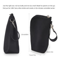 Bolsa Portátil Para Botella De Alimentos Para Bebés Aislamiento Térmico Calentador De Botellas De Alimentación Para Mami Bolsa Colgante Para Carrito De Compras - details 24