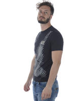 Emporio Armani EA7 Camiseta Algodón Hombre Negro 3 ZPT89PJ03Z 1200 - details 3