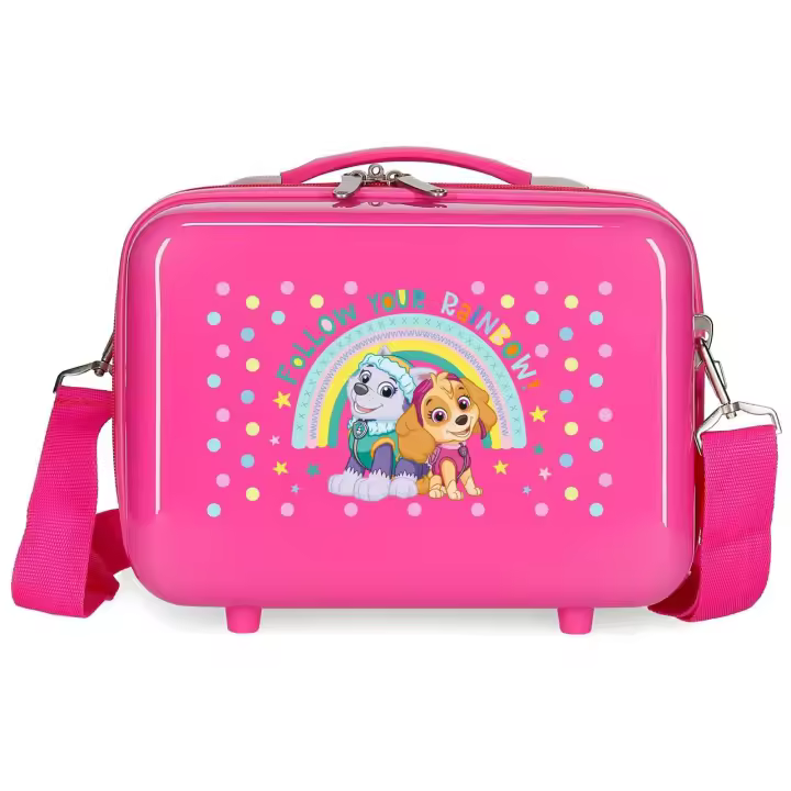 Patrulla Canina Neceser De Viaje ABS Follow Your Rainbow Rosa - 1