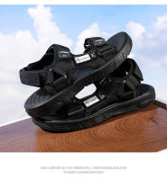 Par De Zapatos Casuales Para Hombre Moda Verano Resistente Al Desgaste Sandalias Deportivas Trendy Para Playa Y Uso Diario Talla Unida Material Superior De Tela Y Suela EVA - details 14