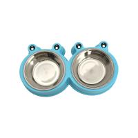 UNUSUAL- Comedero Perro Gato y Mascotas, Bebedero Perro Gatos, Doble Plato Extraíble de Acero Inoxidable, Tres colores, Comida Cuencos para Gatos, Comedero para Perros Gato Mascotas, Cuencos Dobles para Gatos, Comedero para Gatos DZL - details 2