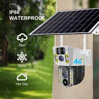 Cámara De Seguridad V380 Doble Lente 4G Con Solar PIR Detección Humana Visión Nocturna Impermeable 8MP 4K Batería CCTV Monitor - details 7