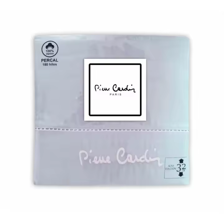 Pierre Cardin - Juego de Sábanas Pierre Cardin ARCADIA Azul Cama de 90 - 1