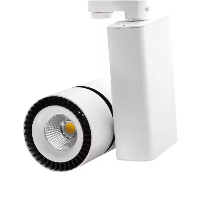 Foco de carril 60° - 32 W - 4000 K - 3962 Lm - COB - Pack 2 unidades - AZABAK - 1