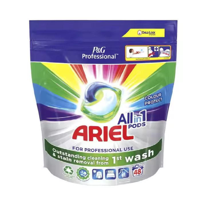 Ariel Pods profesional Capsulas color detergente 48 Unidades - 1