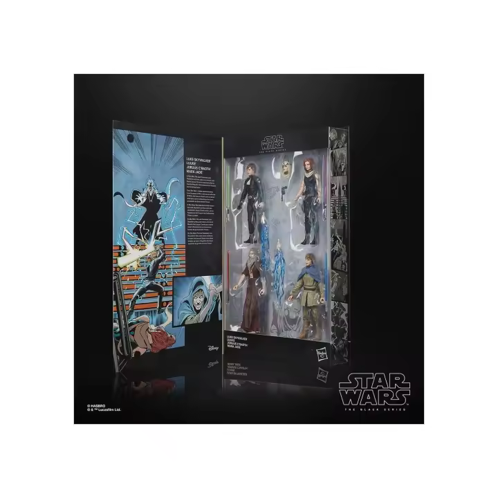 STAR WARS THE LAST COMMAND FIGURAS LUKE, LUUKE, JORUUS C'BAOTH, MARA JADE LEGEND - 1