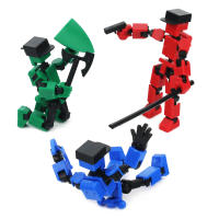 Muñecos 3D Multieje Juguetes Educativos Para Niños Mayores De 3 Años Y Adultos Decoración Manualidades Artesanales - details 6