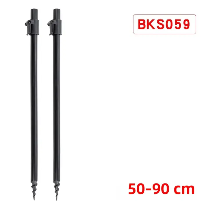 Hirisi 2 Piezas Palos De Pescar Para Carp Bankstick Soporte De Aluminio Para Pesca Accesorios De Pesca Tipo Soporte De Caña - 1