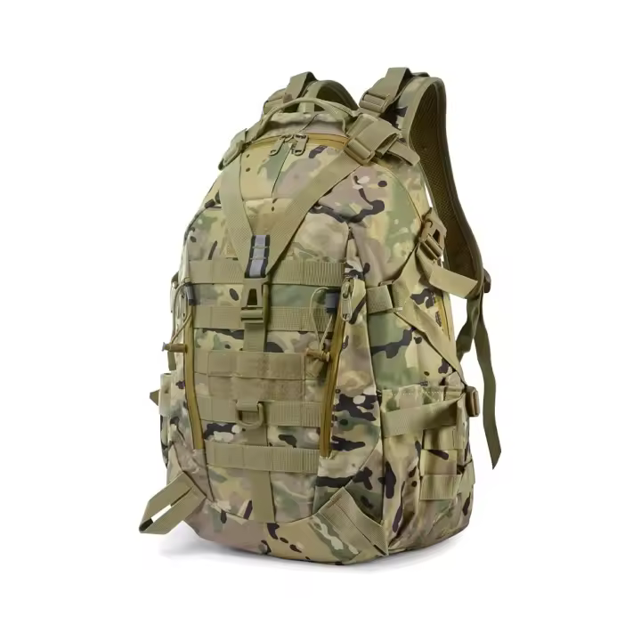 Mochila táctica de 35 L, Mochila militar del ejército, resistente al agua, para senderismo, camping, ciclismo, viajes, mochila al aire libre para hombres y mujeres. - 1