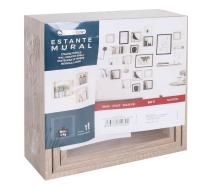 STARLEY - SET3 Estantes Cubo de Pared , Blanco rganizadores de Almacenamiento de Cubos 24/27/30 - details 6