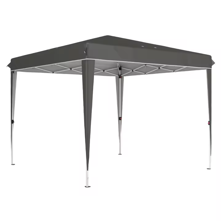 Gazebo Aproximadamente 3x3m, Gazebo plegable pop-up impermeable y estable a prueba de frío, Protección UV 50 +, tienda de campaña de Fiesta plegable Tienda de Jardín with Bolsa de ruedas', jardín de camping - 1