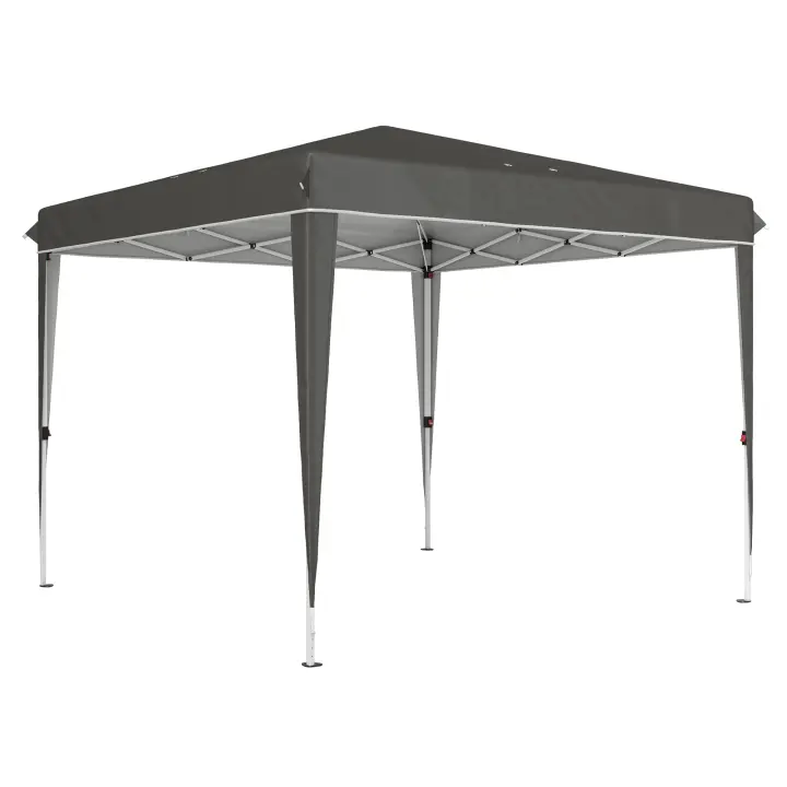 Gazebo Aproximadamente 3x3m, Gazebo plegable pop-up impermeable y estable a prueba de frío, Protección UV 50 +, tienda de campaña de Fiesta plegable Tienda de Jardín with Bolsa de ruedas', jardín de camping - 1