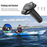 Soporte De Caña De Pescar De Montaje En Plano Para Barco Accesorios De Equipo De Kayak Y Canoa Soporte De Pescar Para Barco - details 0