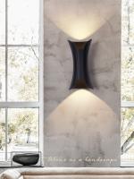 Lámpara De Pared LED Moderna Para Dormitorio Y Corredor Plástico Material Iluminación Directa E Indirecta Instalación En Muro - details 8