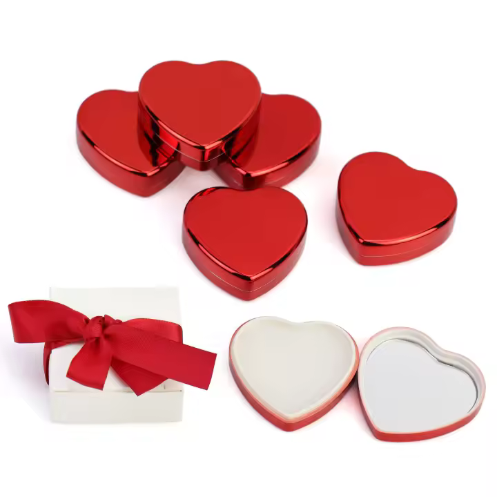 Pack de 12 a 42 unidades de Bálsamos labial para regalar con espejo, Aroma a vainilla, Regalo San Valentín, Detalles de comunión para los invitados, Detalles para bodas invitados, Recuerdos de bautizo, Regalantes.com - 1