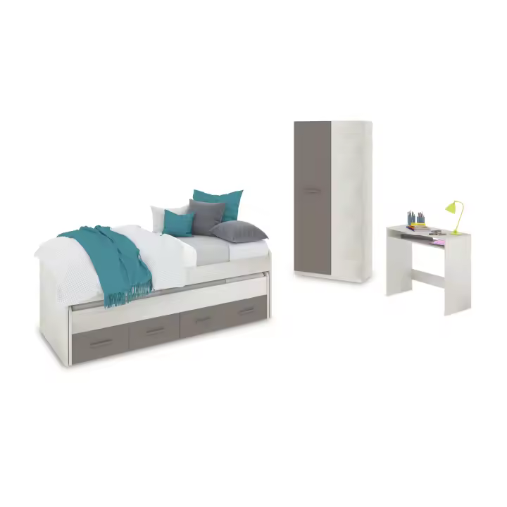 Habitdesign -Dormitorio juvenil Axim Max - 1