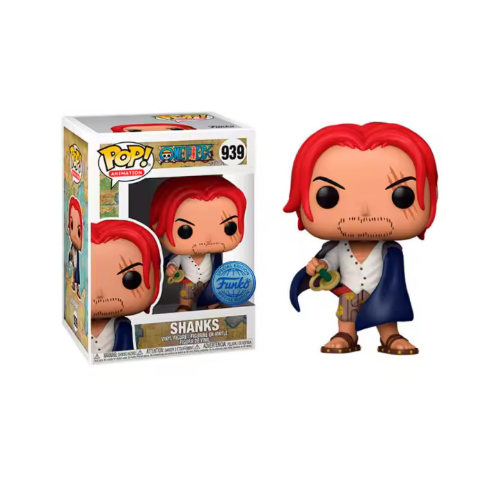 Funko Pop Animation One Piece Shanks Special Edition 939 Figura Coleccionable - 1
