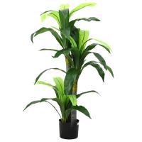 vidaXL Árbol dracaena artificial 36 hojas 120 cm verde - details 0