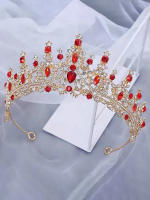 Diadema De Corona Para Boda Accesorio De Vestido De Novia Super Faeirya Accesorios De Pelo Para Cumpleaños Diadema De Moda Para Mujer - details 5
