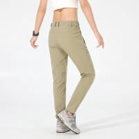 Pantalones De Senderismo Para Mujer LNGXO Estirables 4 Maneras Impermeables Verano Pantalones De Cargo Para Trekkking Escalada Camping Deportes Al Aire Libre Trousers De Montaña - details 20