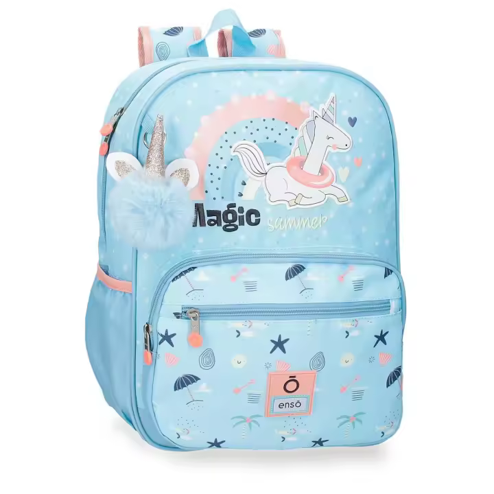 Mochila escolar Enso Magic summer azul claro - 1