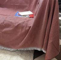 Manta Multiusos para Sofá y Cama, Colcha Foulard de Algodón-Poliéster, Cubresofá o Cubrecama Lavable, 180x290 cm, Suave y Resistente para Hogar, blanco, negro, beige, verde, marrón, gris, azul, turquesa, varios colores - details 19