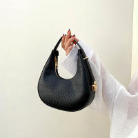 Bolso De Hombro En Forma De Crescent Para Mujer Bolso De Armpita Diseñador Bolso De Mano Diario Bolso Para Teléfono Vintage PU Suave - details 17