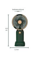 Ventilador de escritorio nuevo 2024, mini ventilador de mesa para dormitorio de oficina, ventilador USB portátil para acampar - details 8