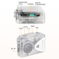 Reproductor De Casetes Walkman Portátil Con Función De Radio AM/FM Y Alta Calidad De Sonido Multiple Fuentes De Alimentación - details 6