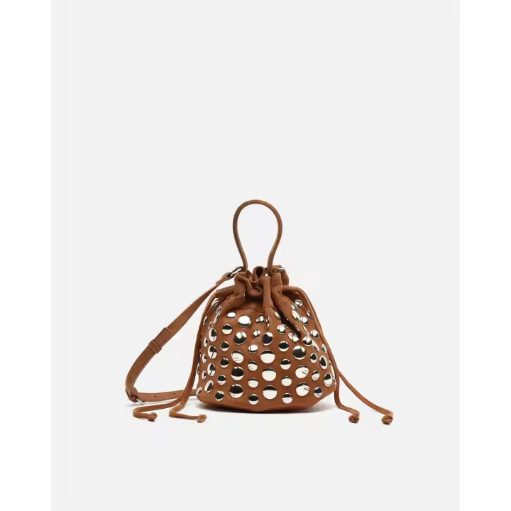 Tudi bolso bucket efecto ante con tachas Money Pocket Maxi Misako - 1