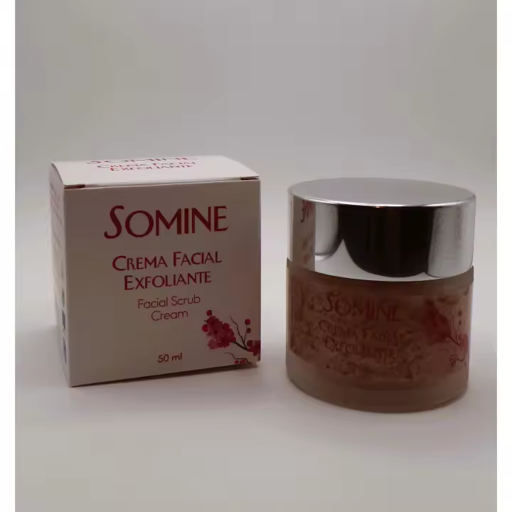 Exfoliante Facial Crema para el Rostro, 50 ml - 1