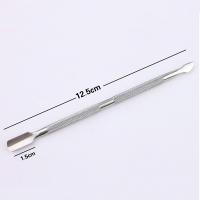 4pcs Herramienta De Manicura Dual Cabeza Acero Inoxidable Para Empujar Cutículas Y Eliminar Piel Muerta Cuidado De Uñas - details 2