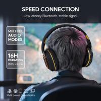 Auriculares bluetooth, auriculares inalámbricos plegables, con micrófono oculto, adecuados para teléfonos móviles, computadoras portátiles, PC， Adecuado para música, escuela, ejercicio y juegos - details 6