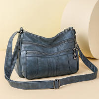 Bolso De Hombro Para Mujer De Cuero Sólido De Alta Calidad Bolso Cruzado De Lujo 2024 Bolso De Mano Casual De Diseñador Bolsos De Tope - details 25
