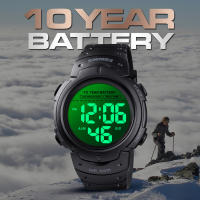 Reloj Deportivo De Hombre SKMEI Fitness Digital 100M Impermeable Con Alarma Batería De 10 Años Pantalla Digital Resistente Al Choque Reloj Hombre 1560 - details 1
